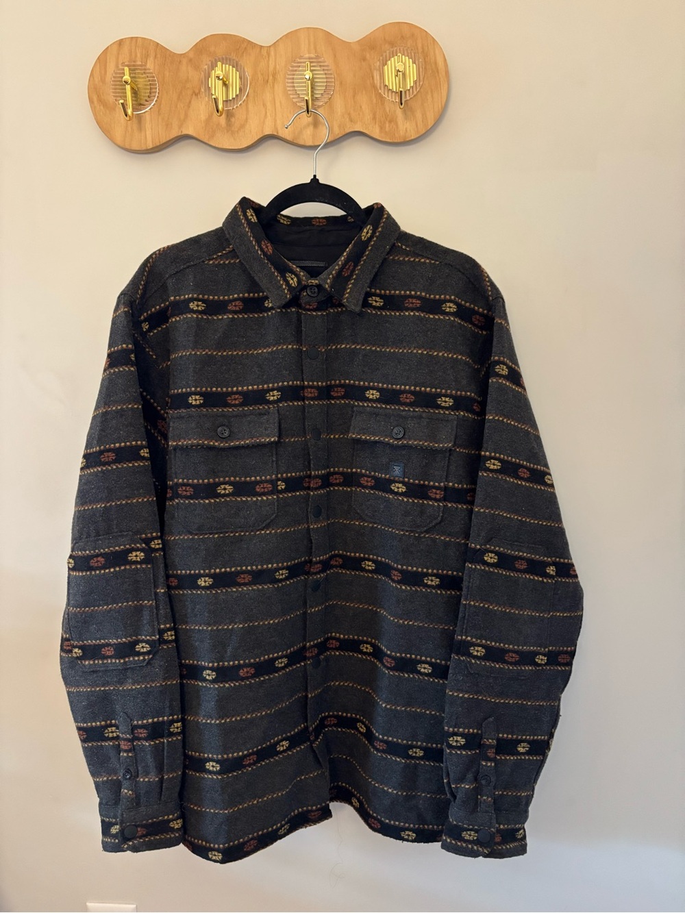 Roark | Patterned Heavyweight Button-Up